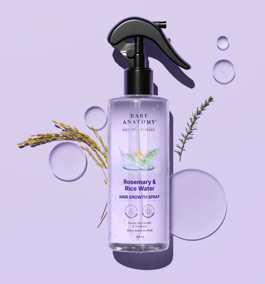 Rosemary & Rice Water Hair Growth Spray