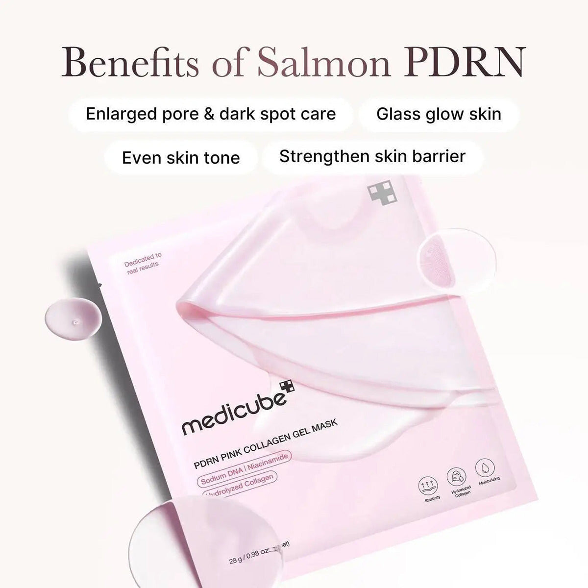 Medicube - PDRN Pink Collgen Mask - 28g